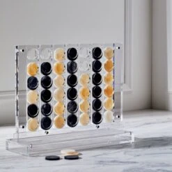 Acrylic Four In A Row Board Game -Optimal Furniture Store AcrylicFourinARowNV20 1x1