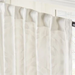 Adirex Neutral Organic Cotton Window Curtain Panel 48''x84'' 8 Adirex Neutral Organic Cotton Window Curtain Panel 48''x84'' -Optimal Furniture Store AdirexNtOgCtn96CrtnPanelAV2SHS23