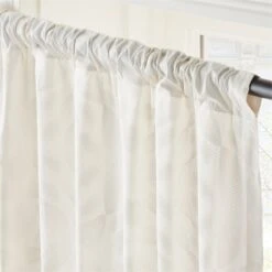 Adirex Neutral Organic Cotton Window Curtain Panel 48''x84'' 7 Adirex Neutral Organic Cotton Window Curtain Panel 48''x84'' -Optimal Furniture Store AdirexNtOgCtn96CrtnPanelAVSHS23