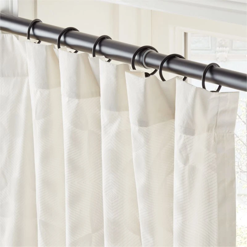 Adirex Neutral Organic Cotton Window Curtain Panel 48''x84'' 2 Adirex Neutral Organic Cotton Window Curtain Panel 48''x84'' - Image 2