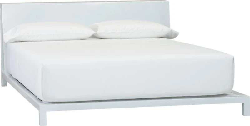 Alpine White Queen Bed 3 Alpine White Queen Bed - Image 3
