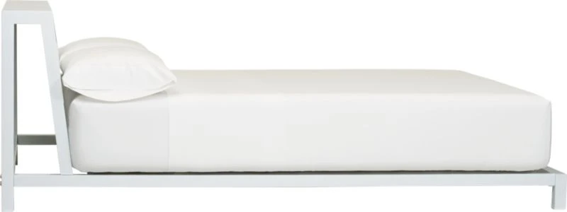 Alpine White Queen Bed 5 Alpine White Queen Bed - Image 5