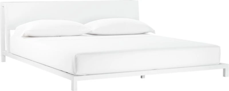 Alpine White Queen Bed 4 Alpine White Queen Bed - Image 4