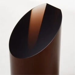 Dark Amber Acrylic Bookend -Optimal Furniture Store AmberAcrylicBookendAVSHF23