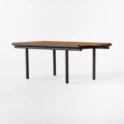 Anacapri Rectangular Walnut Dining Table -Optimal Furniture Store AnacapriRectWalnutTbl3QSSF22