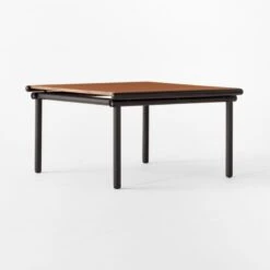 Anacapri Square Walnut Dining Table -Optimal Furniture Store AnacapriSquareWalnutTbl3QSSF22