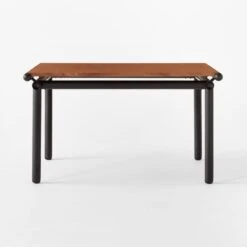 Anacapri Square Walnut Dining Table -Optimal Furniture Store AnacapriSquareWalnutTblSDSSF22