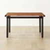 Anacapri Square Walnut Dining Table