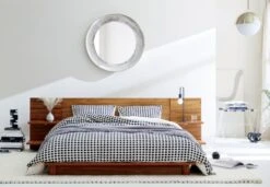 Infinity Black Knot Sculpture -Optimal Furniture Store AndesQueenAcaciaBedJN19