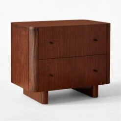 Andora 2-Drawer Wood Nightstand -Optimal Furniture Store AndoraWoodNightstand3QSSS22