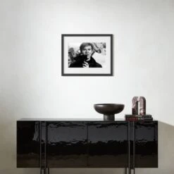 'Andy Warhol 1966' Photographic Print In Black Frame 17.75''x21.75'' -Optimal Furniture Store AndyWarhol1966BF17p5x21p5SHS23 3D