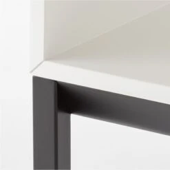 Aptum White Metal Bookcase 17 Aptum White Metal Bookcase -Optimal Furniture Store AptumModBookshelfAVSSF21