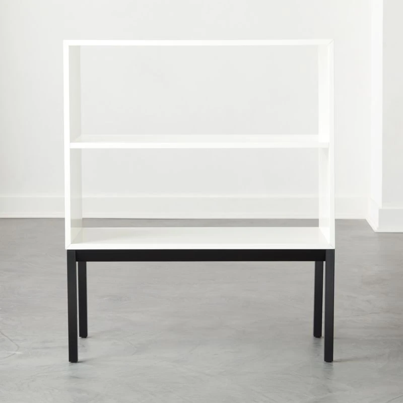 Aptum White Metal Bookcase 1 Aptum White Metal Bookcase