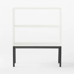 Aptum White Metal Bookcase 14 Aptum White Metal Bookcase -Optimal Furniture Store AptumModBookshelfSOSSF21