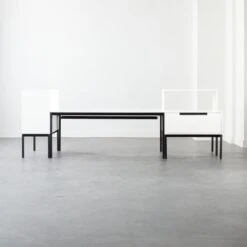 Aptum White Metal Bookcase 18 Aptum White Metal Bookcase -Optimal Furniture Store AptumModularGroup1FHF21