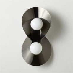 Aquarius Blackened Brass Wall Sconce Light -Optimal Furniture Store AquariusBlkndBrsSconceAV2SHS23