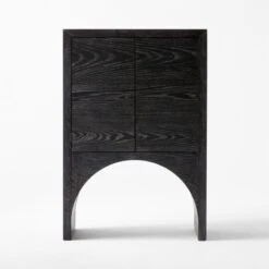 Augusta Black Entryway Cabinet 12 Augusta Black Entryway Cabinet -Optimal Furniture Store ArcBlkEntrywayCabinetSOSSS22