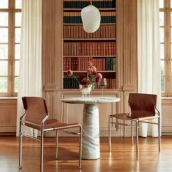 Babylon Torrento Grey Marble Bistro Table 15 Babylon Torrento Grey Marble Bistro Table -Optimal Furniture Store BabylonTorrentoRoundSmallSP21 1x1