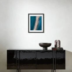 Kamalame Cay, Bahamas' Photographic Print In Black Frame 17.75"x21.75" -Optimal Furniture Store BahamasBlk17p75x21p75SHF23 3D