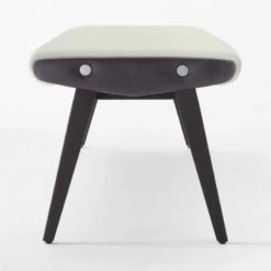 Baja Ivory Velvet Bench -Optimal Furniture Store BajaIvoryBoucleBenchSDSSF22