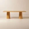 Bancroft Rectangular Oak Wood Dining Table