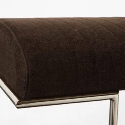 Barber Dark Brown Upholstered Dining Chair -Optimal Furniture Store BarberFabricChairAVSSSF23