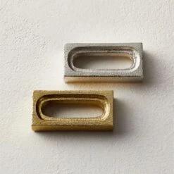 Barre Gold Napkin Rings Set Of 8 -Optimal Furniture Store BarreNapkinRingGroupFHF21 1