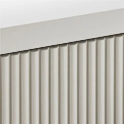 Barton 2-Drawer High-Gloss Grey Lacquered Nightstand -Optimal Furniture Store BartonHiGlsLcqdNghtstndAVSSS22