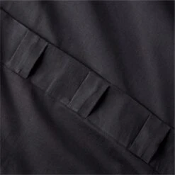 Black Cotton Basketweave Window Curtain Panel 48''x84'' 9 Black Cotton Basketweave Window Curtain Panel 48''x84'' -Optimal Furniture Store BasketweaveBlk96CrtnPnlAV3SHS23