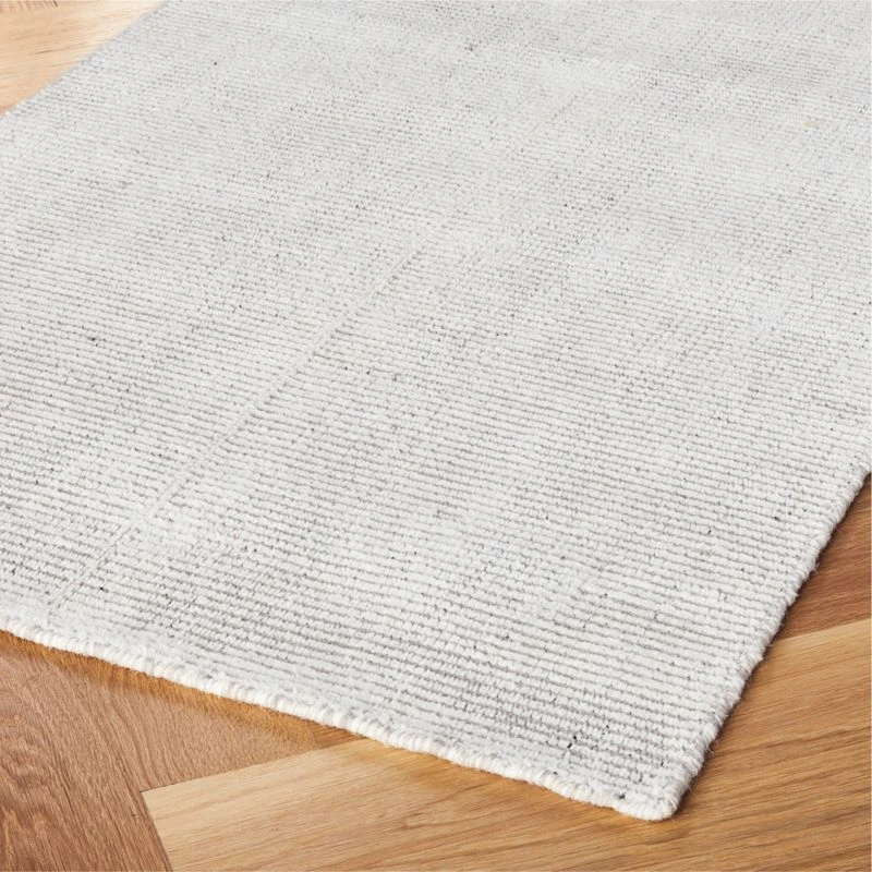 Bass Grey Handloomed Runner Rug 2.5'x12' 3 Bass Grey Handloomed Runner Rug 2.5'x12' - Image 3