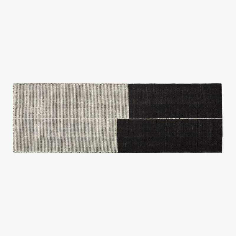 Bass Handloomed Runner Rug 2.5'x8' 1 Bass Handloomed Runner Rug 2.5'x8'