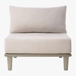 Baixa Wood Armless Outdoor Chair Cover -Optimal Furniture Store BaxiaWoodArmlessChairSOS20