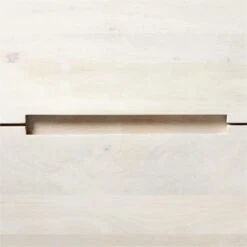 Beaufort 4-Drawer Whitewashed Wood Dresser -Optimal Furniture Store BeaufortBlchdWdLowDrssrAVSSS21