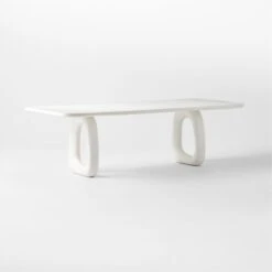 Bima Rectangular Recycled Terrazzo Dining Table -Optimal Furniture Store BimaRcyldTrzDiningTable3QSSS22