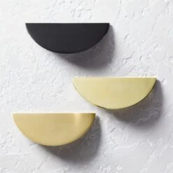 Bin Brushed Brass Pull 4" -Optimal Furniture Store BinPull4inGroupFHS21