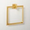 Blaine Brushed Brass Towel Ring