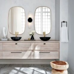 Blaine Matte Black Towel Ring -Optimal Furniture Store BlaineHardwareEnvmntBlackSHF21