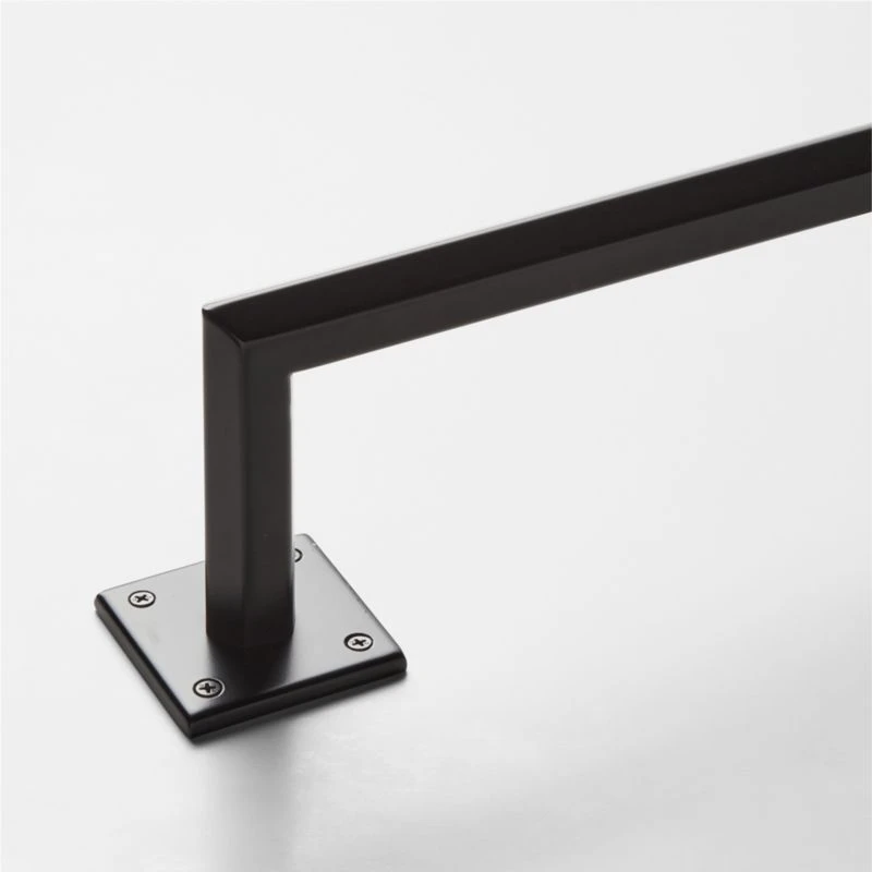 Bolt Matte Black Blackout Curtain Rod 28"-48"x1.25" 1 Bolt Matte Black Blackout Curtain Rod 28"-48"x1.25"