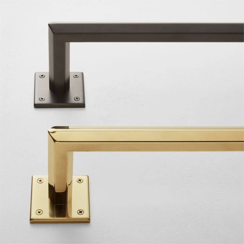 Bolt Matte Black Blackout Curtain Rod 28"-48"x1.25" 2 Bolt Matte Black Blackout Curtain Rod 28"-48"x1.25" - Image 2