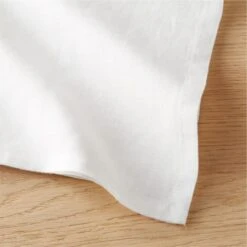 Bolt White Linen Napkin Set Of 4 -Optimal Furniture Store BoltLinenNapknWht20x20inS4ROF16