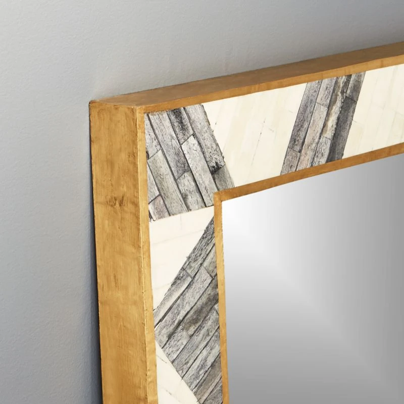 Grace Bone Inlay Floor Length Mirror 36"x72" 2 Grace Bone Inlay Floor Length Mirror 36"x72" - Image 2
