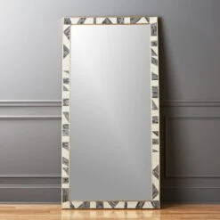 Grace Bone Inlay Floor Length Mirror 36"x72"