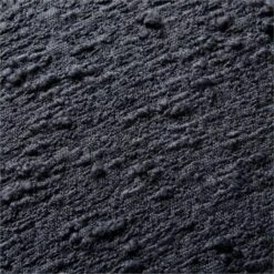 Black Boucle Throw Pillow With Down-Alternative Insert 23" -Optimal Furniture Store BoucleBlackPillow23X23inAVSSF22