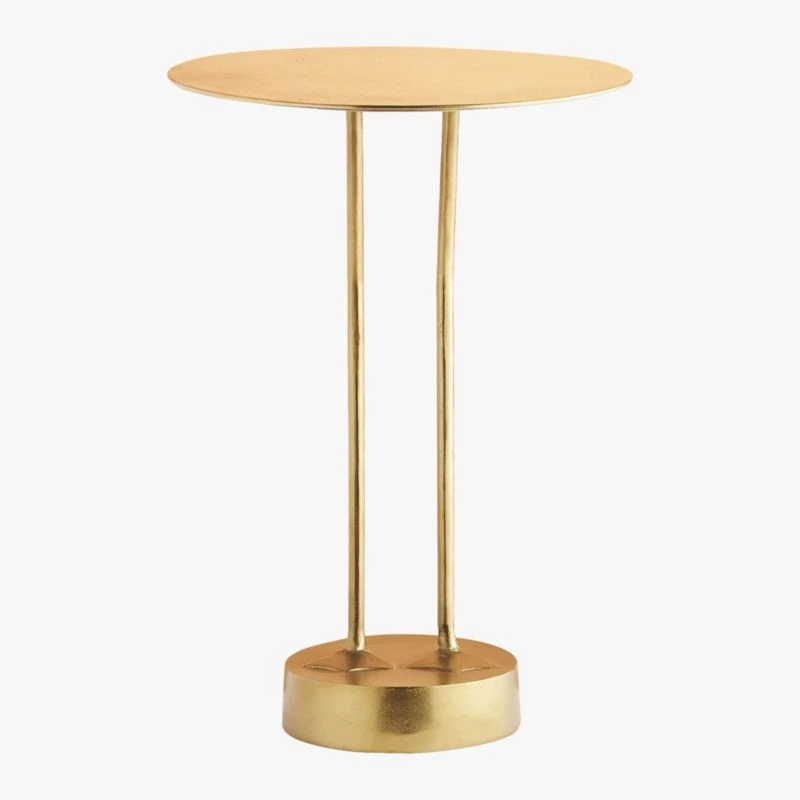 Brass Bird Outdoor Patio Side Table 5 Brass Bird Outdoor Patio Side Table - Image 5