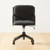 Brecha Grey Upholstered Office Chair