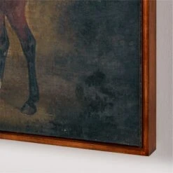 'Brown Horse' Framed Oil Painting Reproduction 18''x22'' -Optimal Furniture Store BrownHorse31x21inAV2SHF22