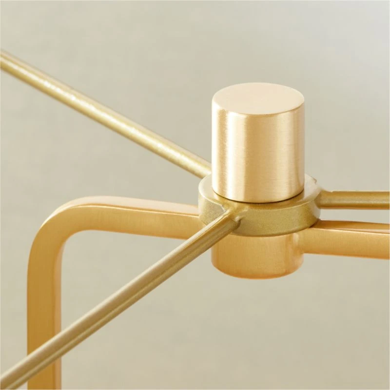 Bruna Walnut Wood And Linen Floor Lamp 4 Bruna Walnut Wood And Linen Floor Lamp - Image 4