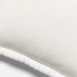 Brye White Velvet Throw Pillow With Down-Alternative Insert 20'' -Optimal Furniture Store BryeIvoryVlvtPillow20inAVSSS23