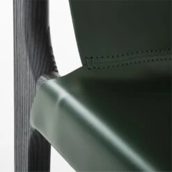 Burano Green Leather Sling Counter Stool Set Of 2 -Optimal Furniture Store BuranoCntrStoolGreenAVSSF22