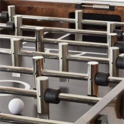 Burl Wood Foosball Table -Optimal Furniture Store BurlFoosballTableAV3SSF22